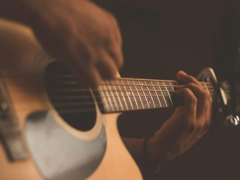 Cover for "Guitar for Adults Who Quit Before: Your First Song in Four Chords"